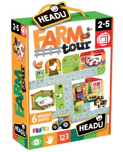 Образователна игра Headu - Обиколка на фермата - 1