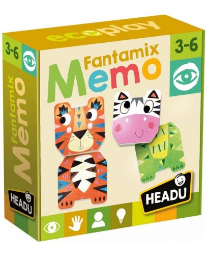Образователна игра Headu - Fantamix Memo - 1