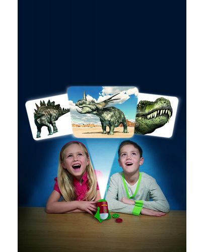 Образователна играчка Brainstorm - Проектор и нощна лампа, динозавър - 3