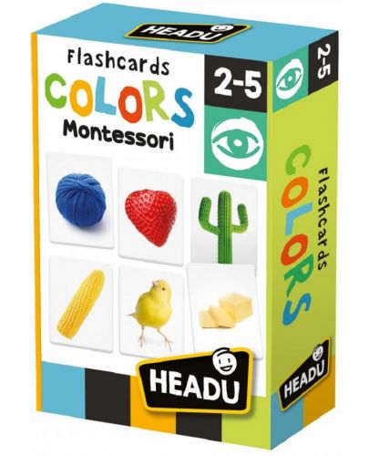 Образователни флаш карти Headu - Цветове - 1