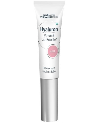 Medipharma Cosmetics Hyaluron Обемен филър за устни Rose, 7 ml - 1