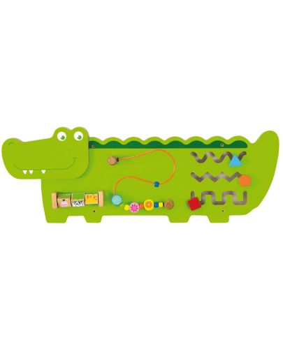 Образователна игра за стена Viga - Малък крокодил - 1