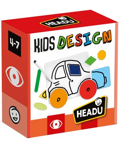 Образователна игра Headu - Детски дизайн - 1