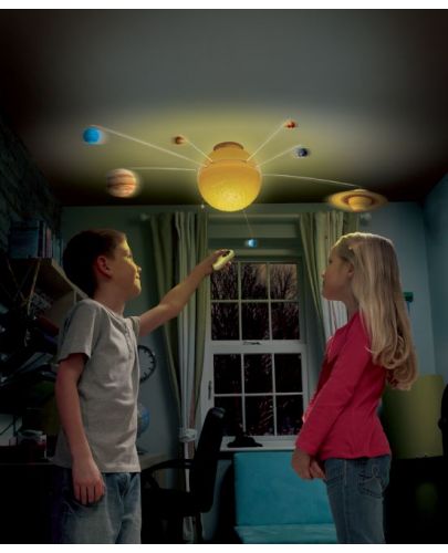 Образователна играчка Brainstorm - Светеща слънчева система с радиоконтрол - 4