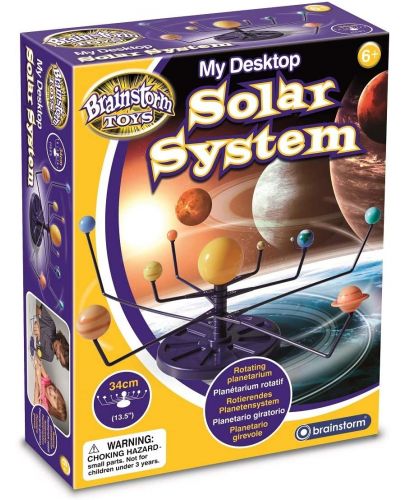 Образователна играчка Brainstorm - Настолна слънчева система - 1