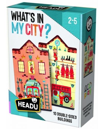 Образователна игра Headu - Какво има в моя град - 1