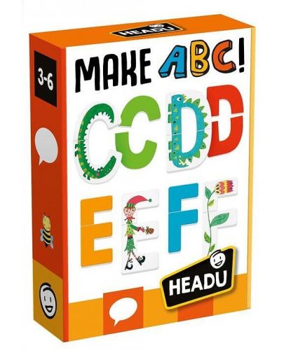 Образователна игра Headu - Направи английската азбука - 1