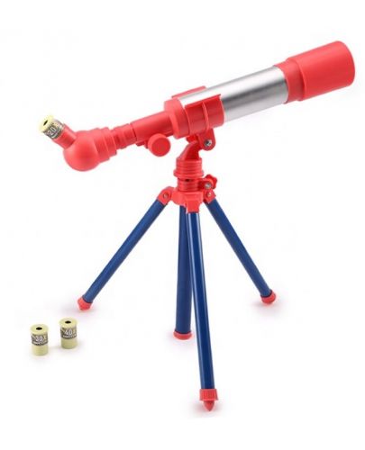 Образователен комплект Guga STEAM - Детски телескоп с различни увеличения, асортимент - 2