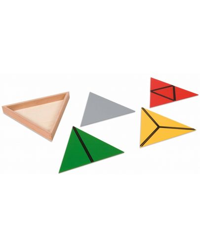 Образователен комплект Smart Baby - Конструктивни триъгълници, големи - 2