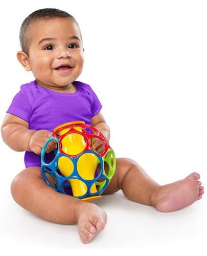 Бебешка играчка Oball - Активна топка Bouncing - 2