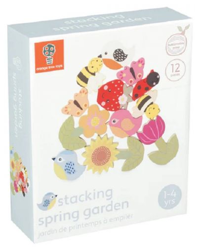 Образователен комплект Orange Tree Toys - Подреждане на цветна градина - 1