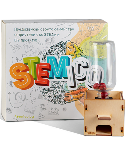 Образователен комплект Stemico - Автомат за бонбони и дъвки - 1