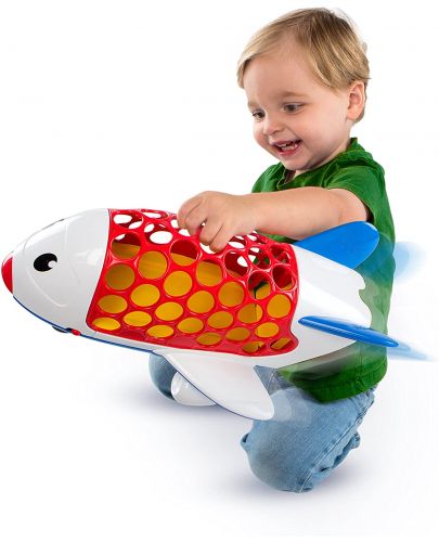 Детска играчка Oball Go Grippers - Самолетче - 5