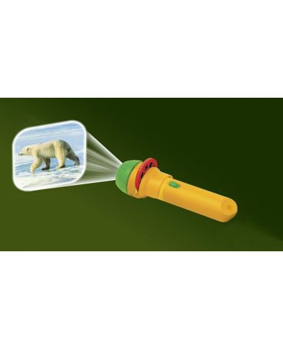 Образователна играчка Brainstorm - Фенерче с прожектор, Диви животни - 6