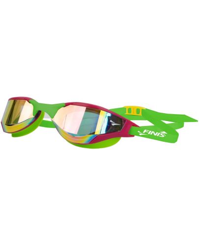 Очила за плуване Finis - Hayden, Orange mirror/Green - 1