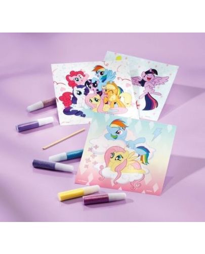 Творчески комплект Totum My Little Pony - Оцвети сам картинките - 3