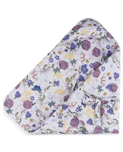 Одеялце за столче за кола Hauck - Snuggle so Cosy, Floral Beige - 2
