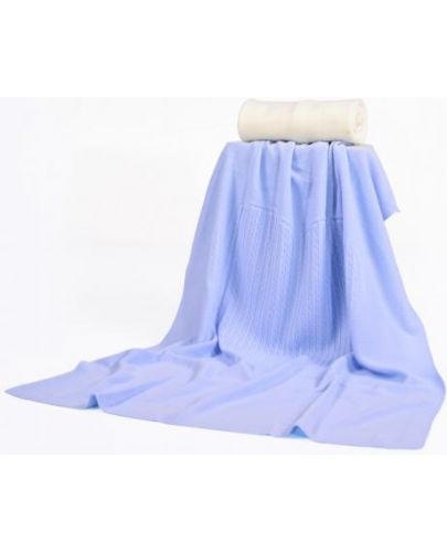 Одеяло Moni, 100 х 90 cm, синьо - 1