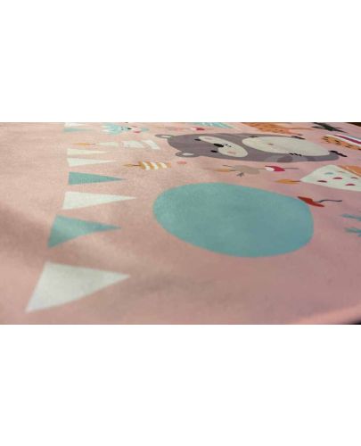 Одеяло за снимки Milestone - Рожден ден, 75 х 100 cm, розово - 3