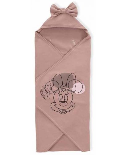 Одеяло за количка и столче за кола Hauck - Minnie Mouse, Rose - 1