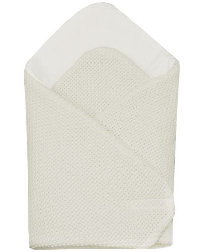 Бебешко плетено одеяло EKO Rice - Екрю, 80 х 80 cm - 1