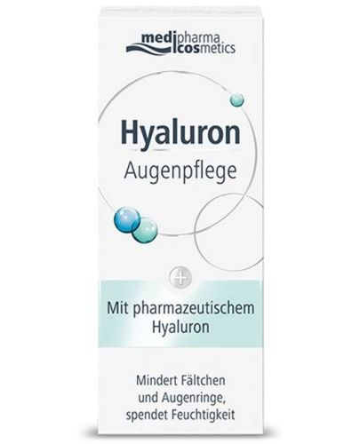 Medipharma Cosmetics Hyaluron Околоочен крем, 15 ml - 2