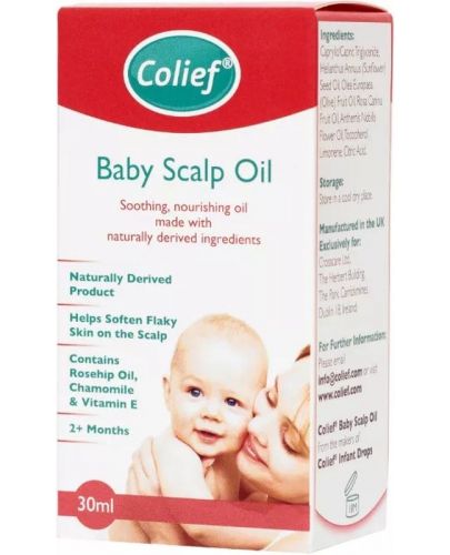 Олио за бебешкия скалп Colief, 30 ml - 1