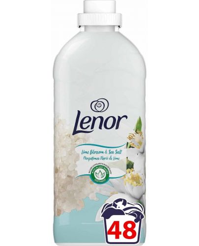 Омекотител Lenor - Lime Blossom & SeaSalt, 1.44 l - 1