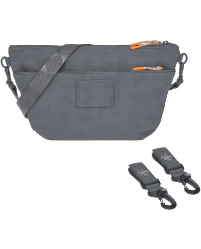Органайзер-чанта за количка Lassig - Bum Bag, антрацит - 2