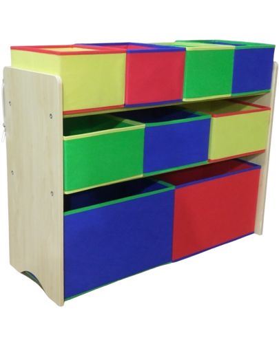 Органайзер-етажерка за играчки и книжки Ginger Home - Colors, 3 нива - 1