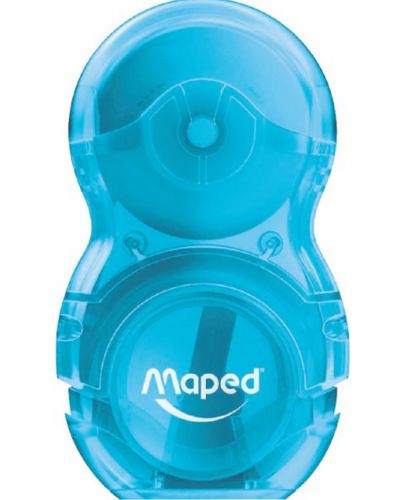 Острилкогума Maped  Loopy - Translucent, синя - 1