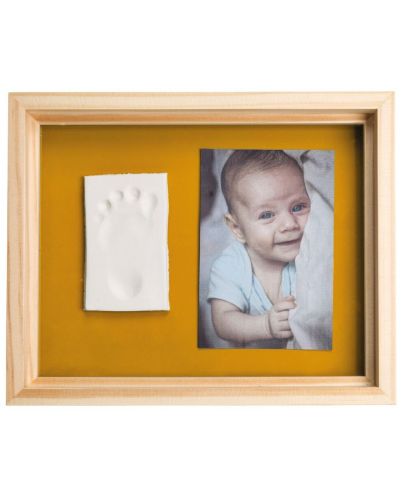 Отпечатък Baby Art - Pure Frame, рамка Natural, с органична глина - 2