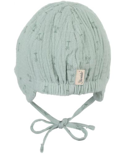 Памучна лятна шапка с UV 50+ защита Sterntaler - С палми, 41 cm, 4-5 месеца - 3