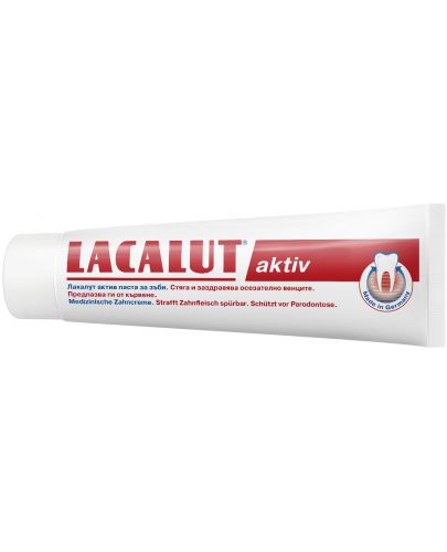 Lacalut Aktiv Паста за зъби, 75 ml - 2
