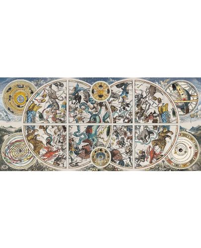 Панорамен пъзел Trefl от 9000 части - Антични небесни карти - 2