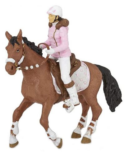 Сглобяем модел Papo Horses, foals and ponies – Клуб по езда, с фигурки - 2