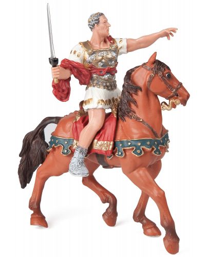 Фигурка Papo Historicals Characters – Конят на Юлий Цезар - 2