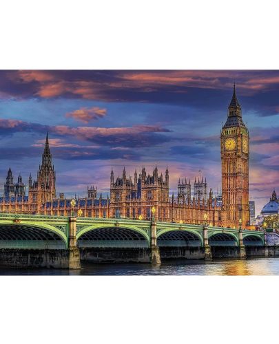 Пъзел Clementoni от 500 части - Парламентът в Лондон - 2