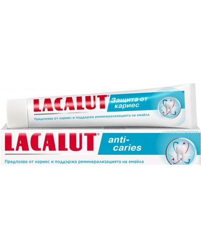 Lacalut Паста за зъби Anti-Caries, 75 ml - 1