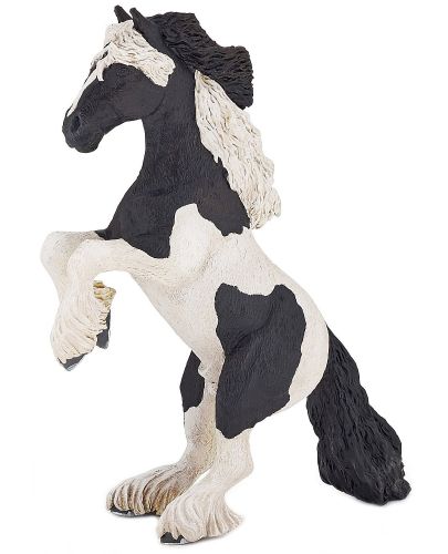 Фигурка Papo Horses, foals and ponies – Изправен кон, порода Коб - 1