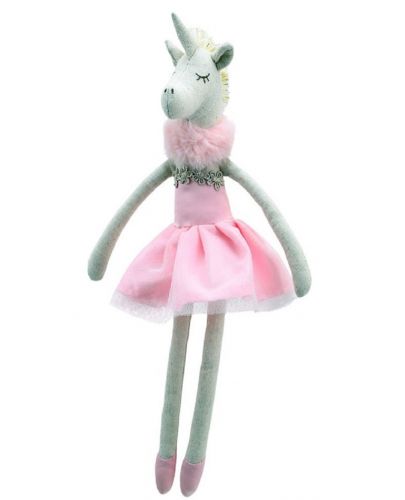 Парцалена кукла The Puppet Company - Танцуващ еднорог, 30 cm - 1