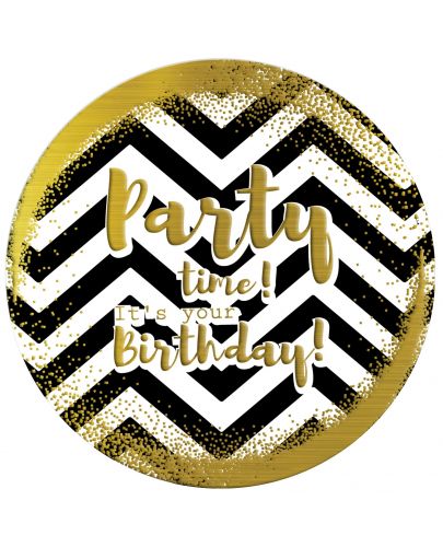 Табелка-картичка - Party time! It's your birthday! - 1