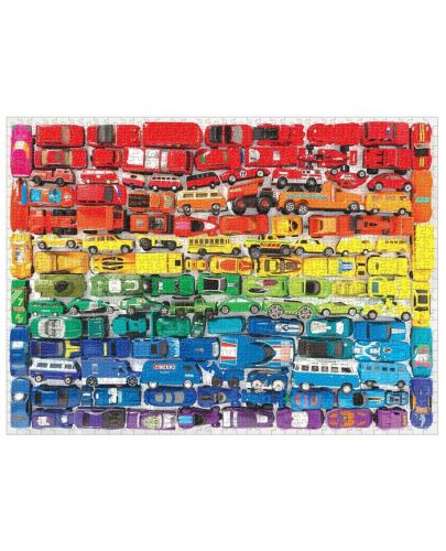 Пъзел Galison от 1000 части - Цветни колички - 2