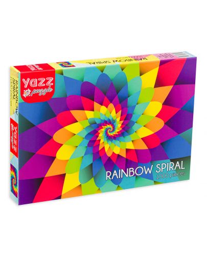 Пъзел Yazz Puzzle от 1000 части - Многоцветна спирала - 1