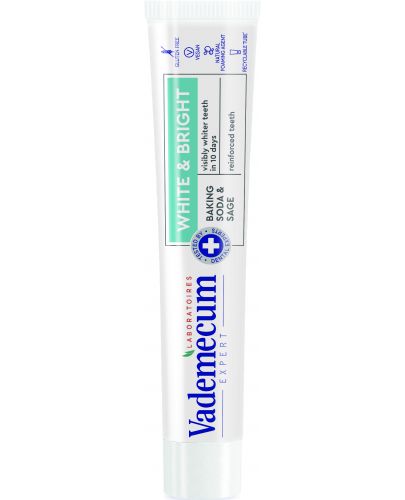 Vademecum Pro Паста за зъби White & Bright, 75 ml - 1