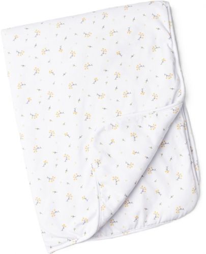 Памучно одеяло Doomoo - Dream, Flower Yellow, 75 x 100 cm - 1