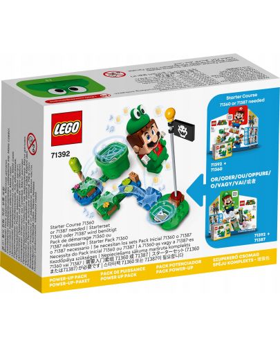 Пакет с добавки Lego Super Mario - Frog Mario (71392) - 2