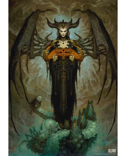 Пъзел Good Loot от 1000 части - Diablo IV: Lilith at Mepel - 2