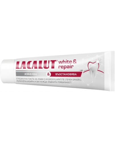 Lacalut White & Repair Паста за зъби, 75 ml - 2