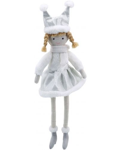 Парцалена кукла The Puppet Company - Момиче със шапка, 32 cm - 1